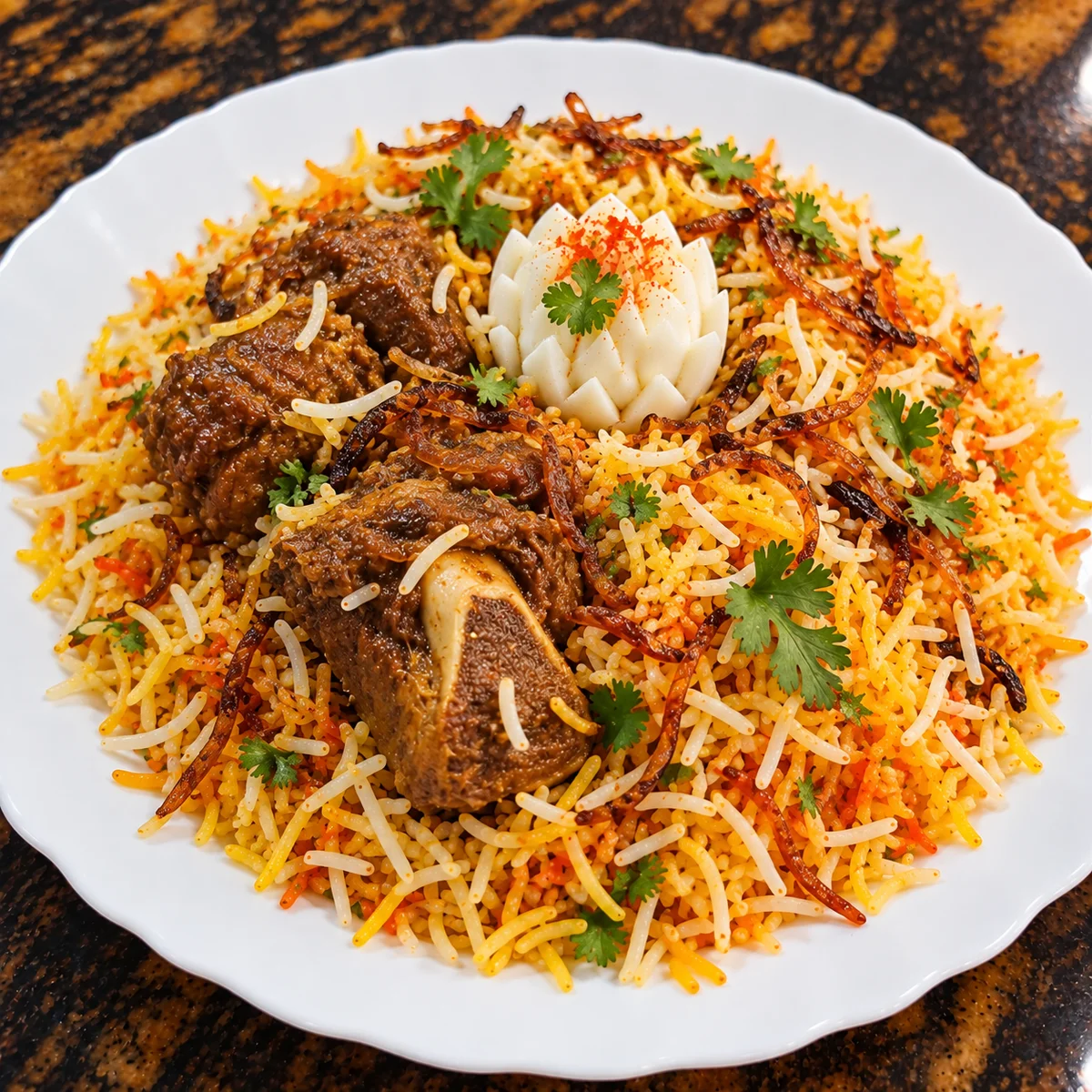 Shahi Mutton Biriyani (800 gm approx)