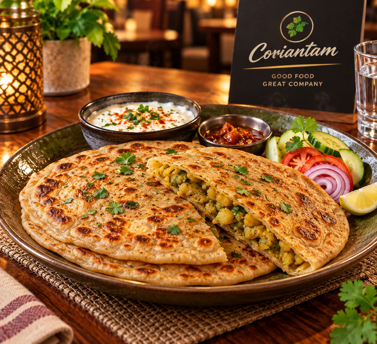 STUFFED PARATHA
