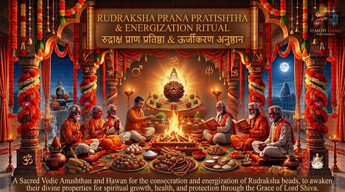 Rudraksha Prana Pratishtha & Energization Ritual