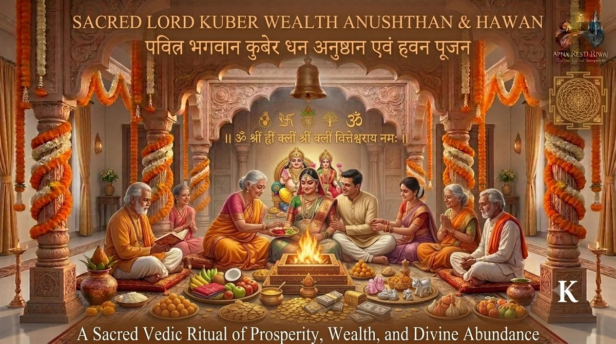 Lord Kuber Wealth Anushthan & Hawan