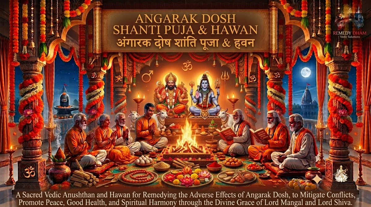 Angarak Dosh Shanti Puja & Hawan
