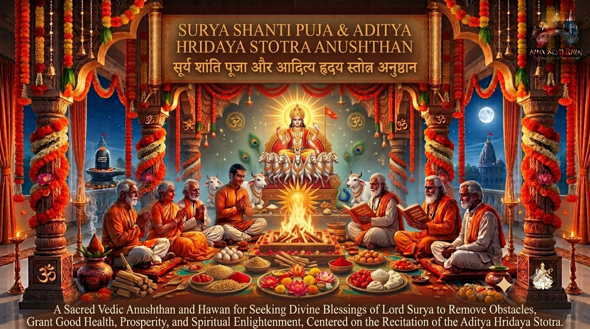 Surya Shanti Puja & Aditya Hridaya Stotra Anushthan