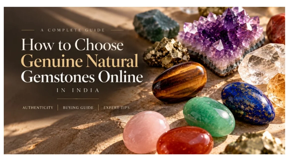 How to Choose Genuine Natural Gemstones Online in India: Authenticity & Buying Guide