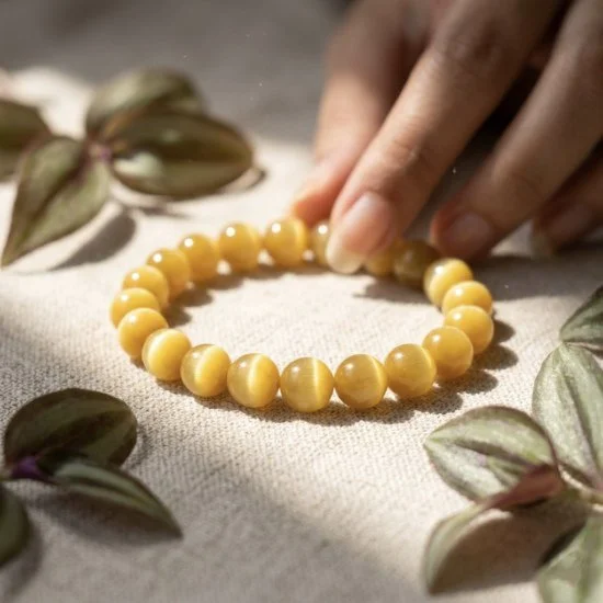 Cat's eye (Lehsuniya) Bracelet