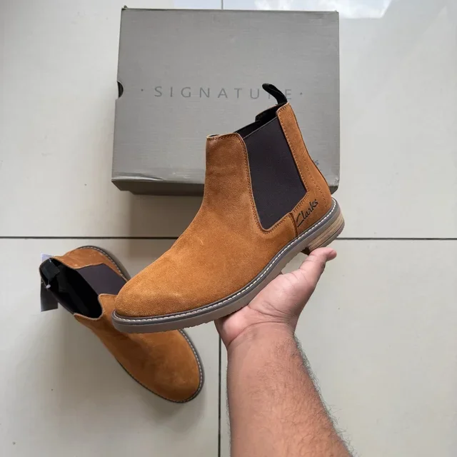 GENUINE LEATHER CHELSEA TAN (SUEDE)