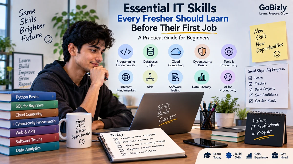 Essential IT Skills Every Fresher Should Learn Before Their First Job