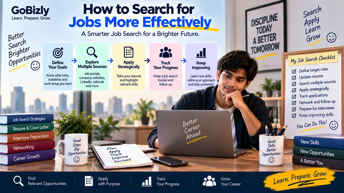 How to Search for Jobs More Effectively