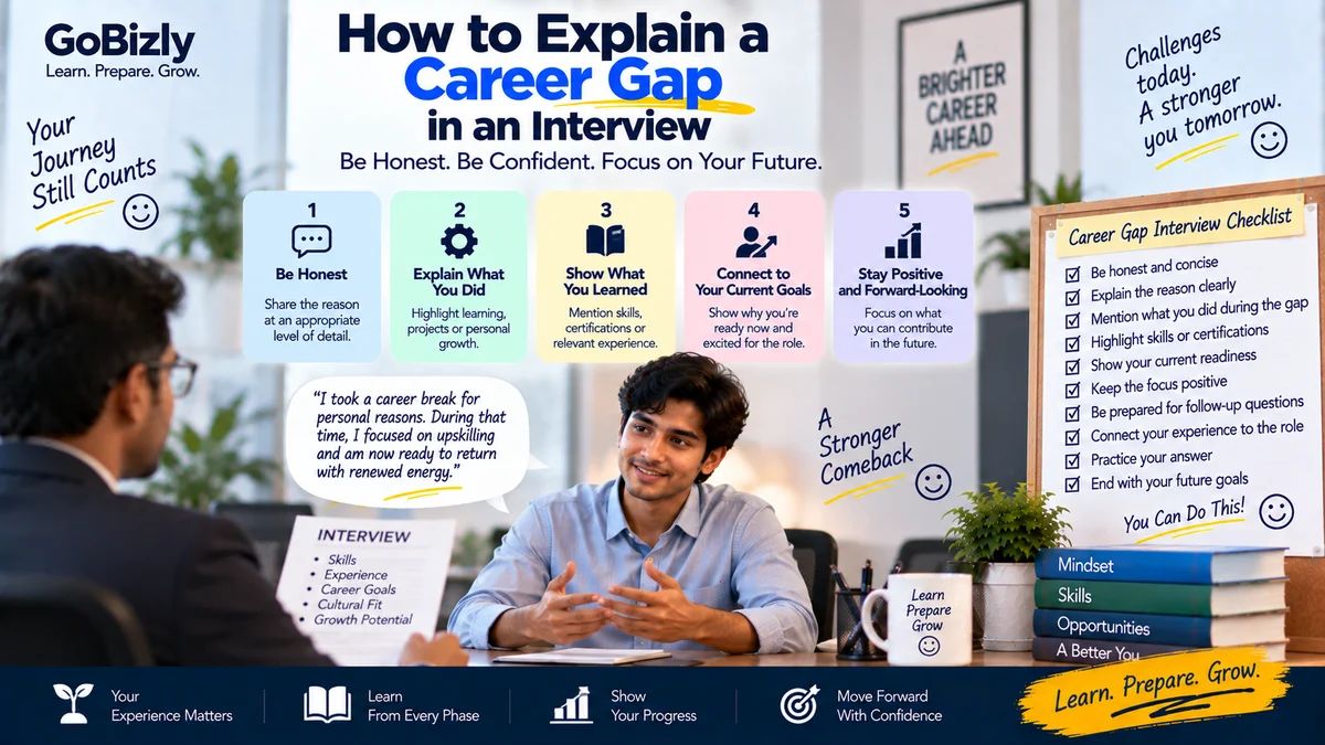 How to Explain a Career Gap in an Interview