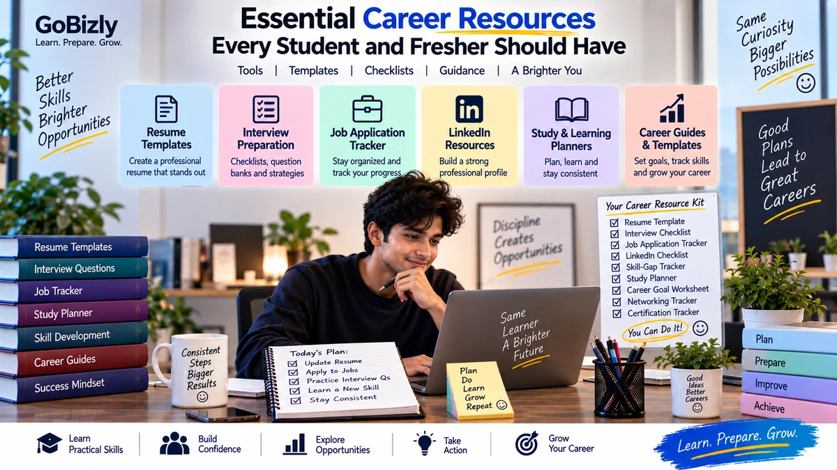 Essential Career Resources Every Student and Fresher Should Have