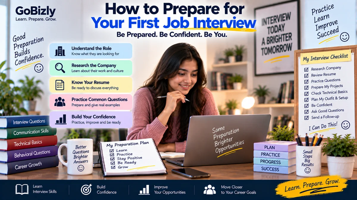 How to Prepare for Your First Job Interview