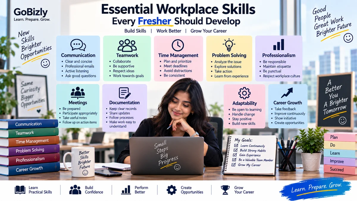 Essential Workplace Skills Every Fresher Should Develop