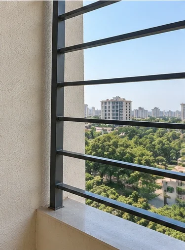 Balcony Railing & Exterior View