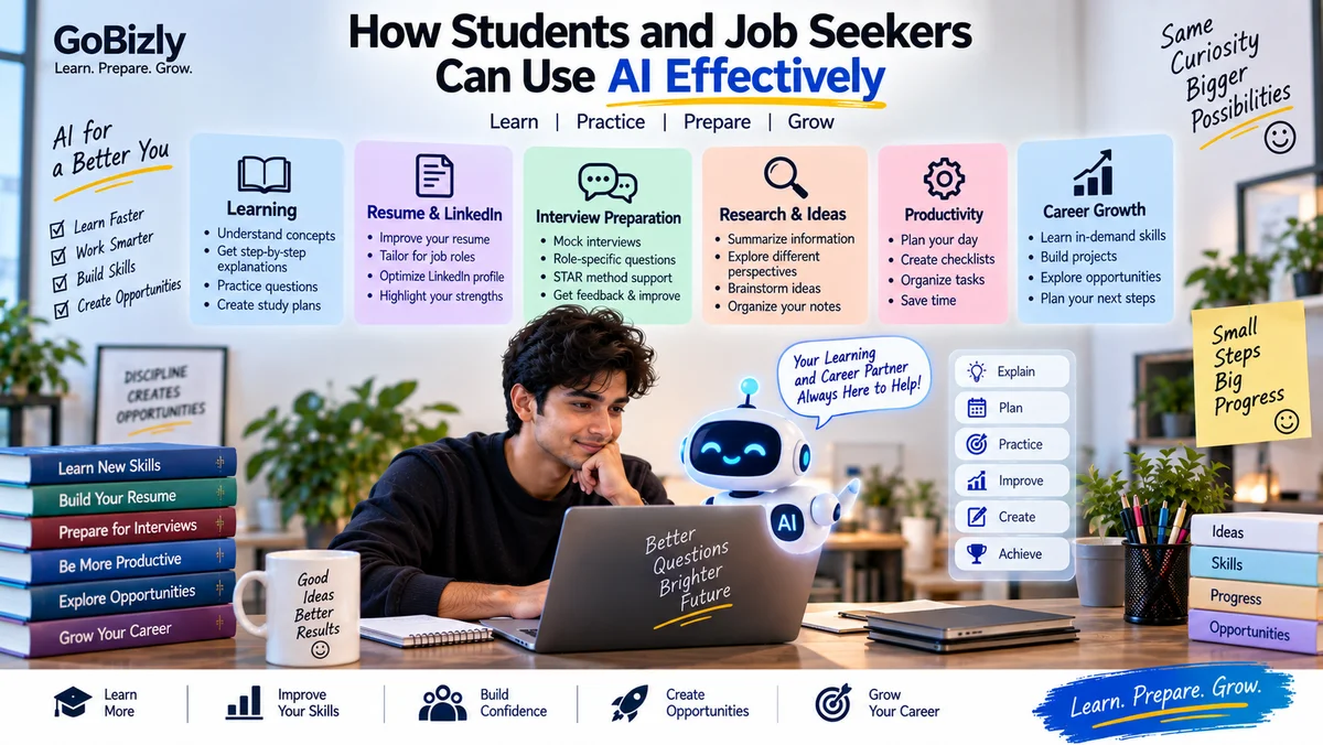 How Students and Job Seekers Can Use AI Effectively