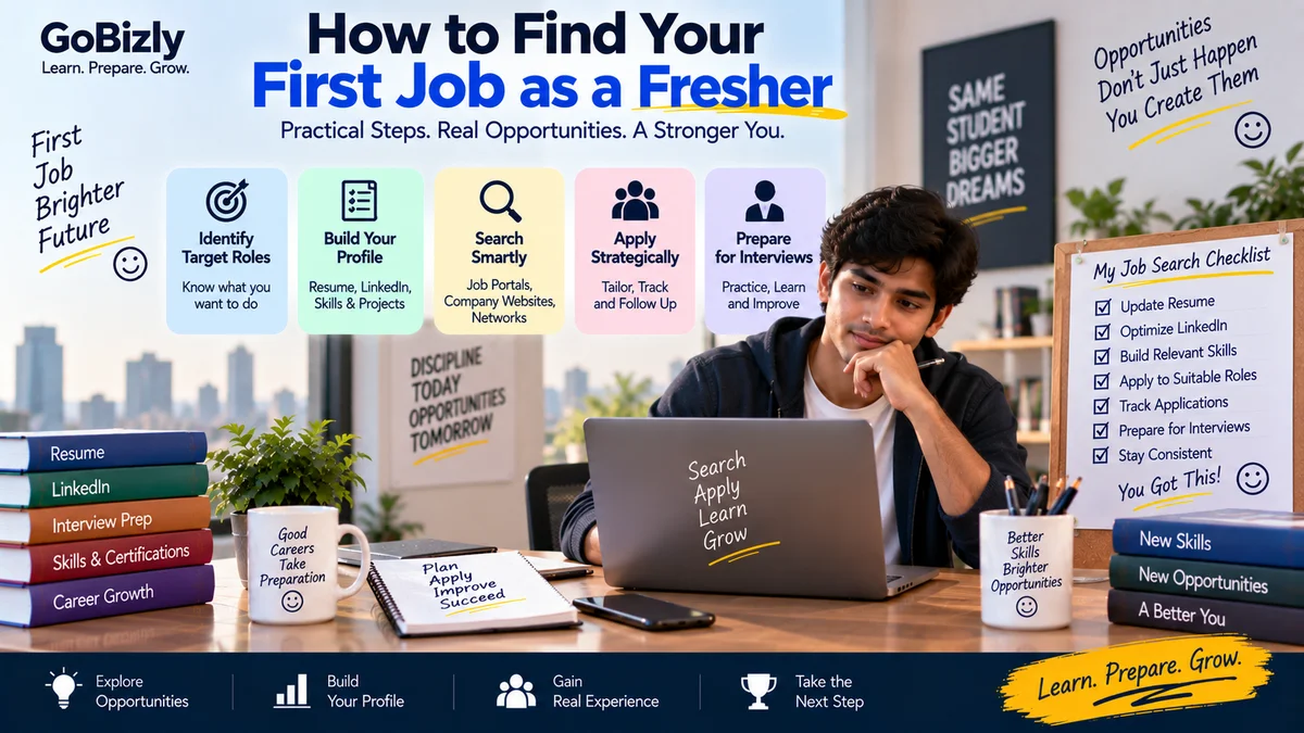 How to Find Your First Job as a Fresher