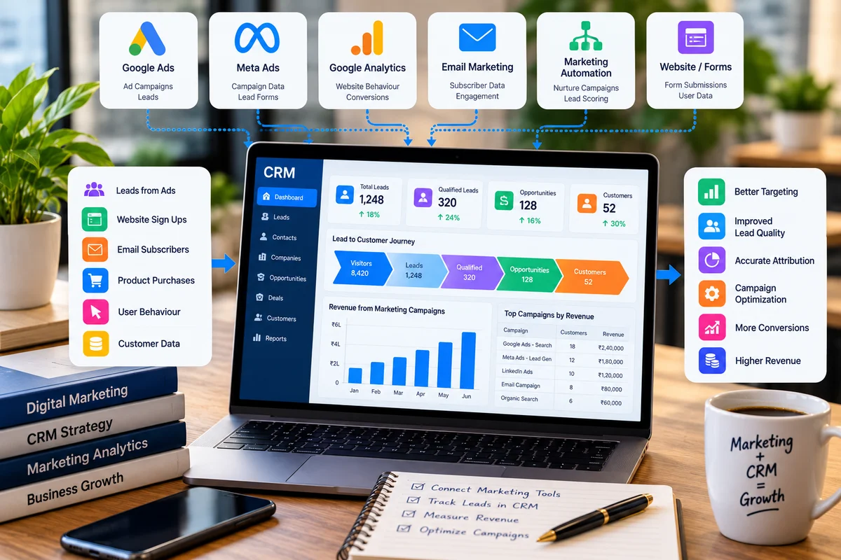 Why Integrate Your CRM With Digital Marketing Tools?