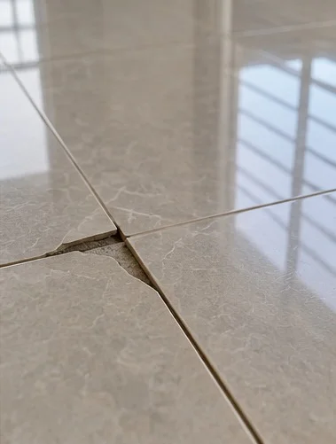 Cracked Floor Tile