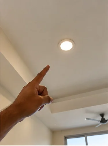 Checking Ceiling Lighting