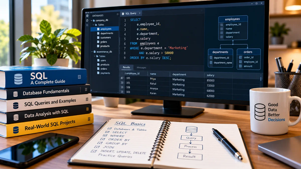 SQL for Beginners: A Complete Guide to Learning SQL