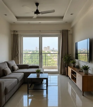 Living room overall condition