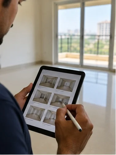 Reviewing Property Photos