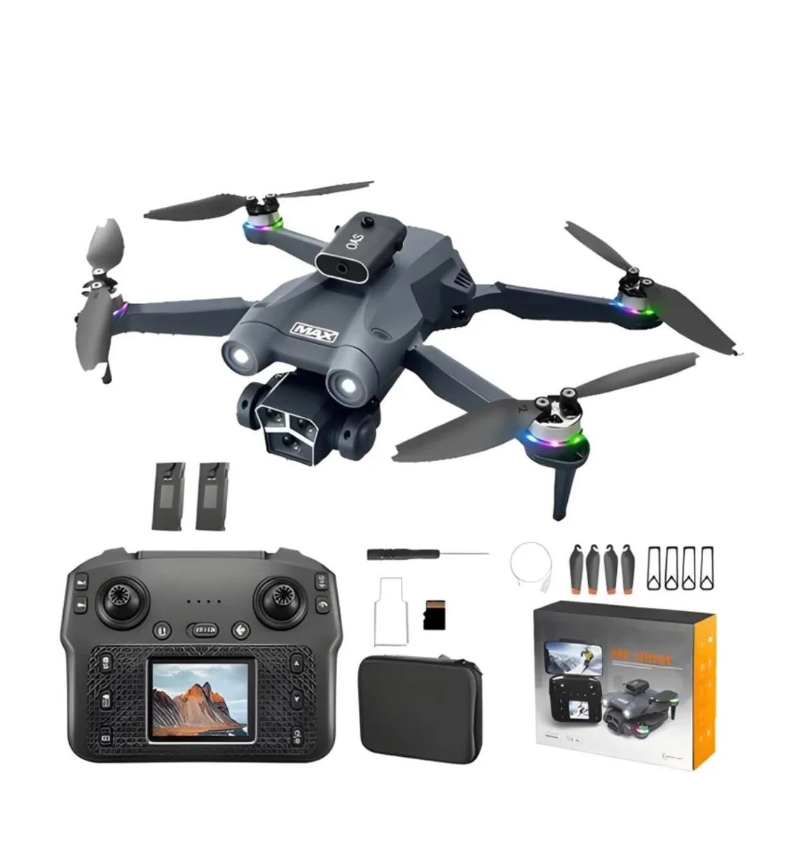M3 Max GPS Drone with 4k ultra HD camera and Smart Obstacle Avoidance Drone