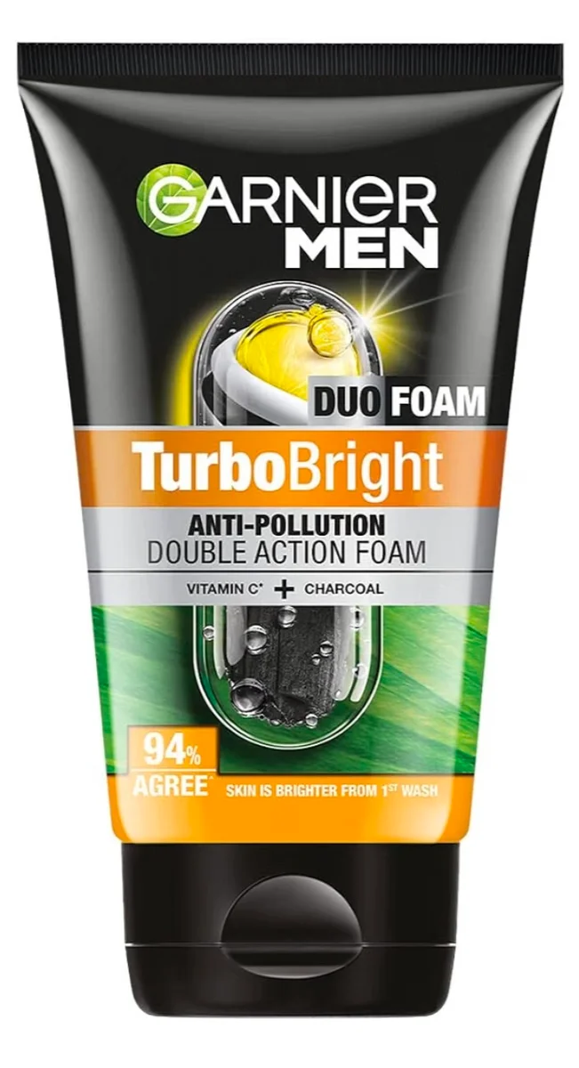 Garnier turbo Bright facewash