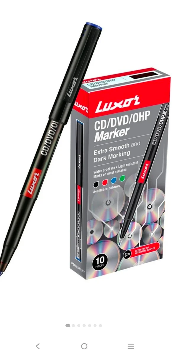 Luxer cd marker 10pc pack