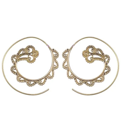 6.8 gram Plain Brass Fashion Earrings