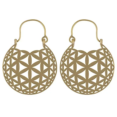 15.2 gram Plain Brass Fashion Earrings