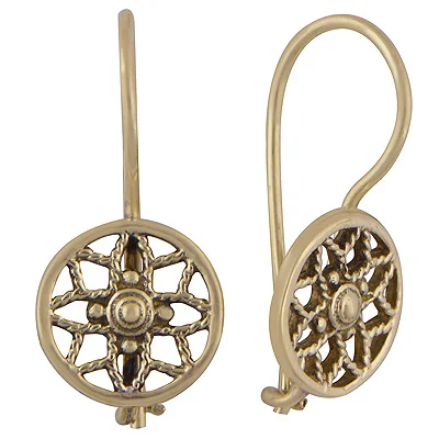 Plain Brass Fashion Earrings