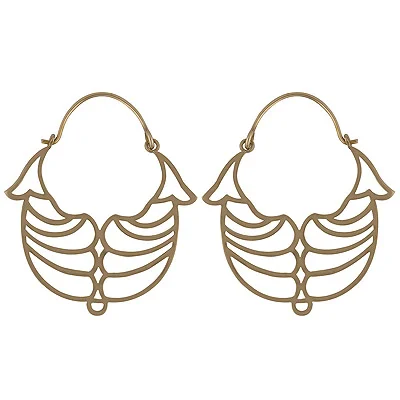9.2 gram Plain Brass Fashion Earrings