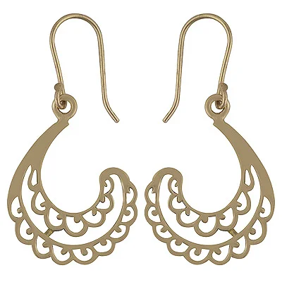 4.8 gram Plain Brass Fashion Earrings