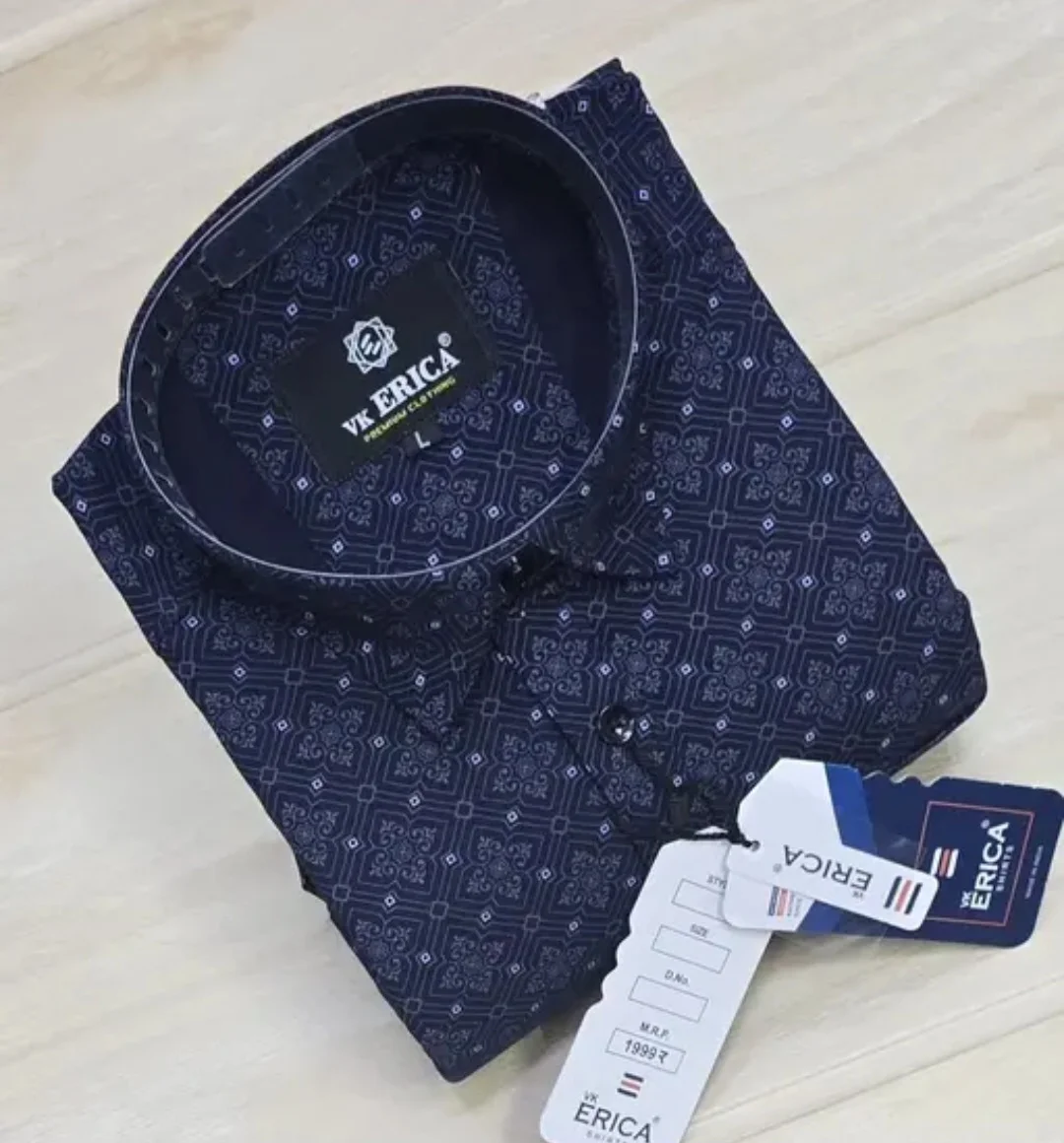 DIVIK's Pure Cotton Blend Star Digital Printed Formal / casual shirts for man