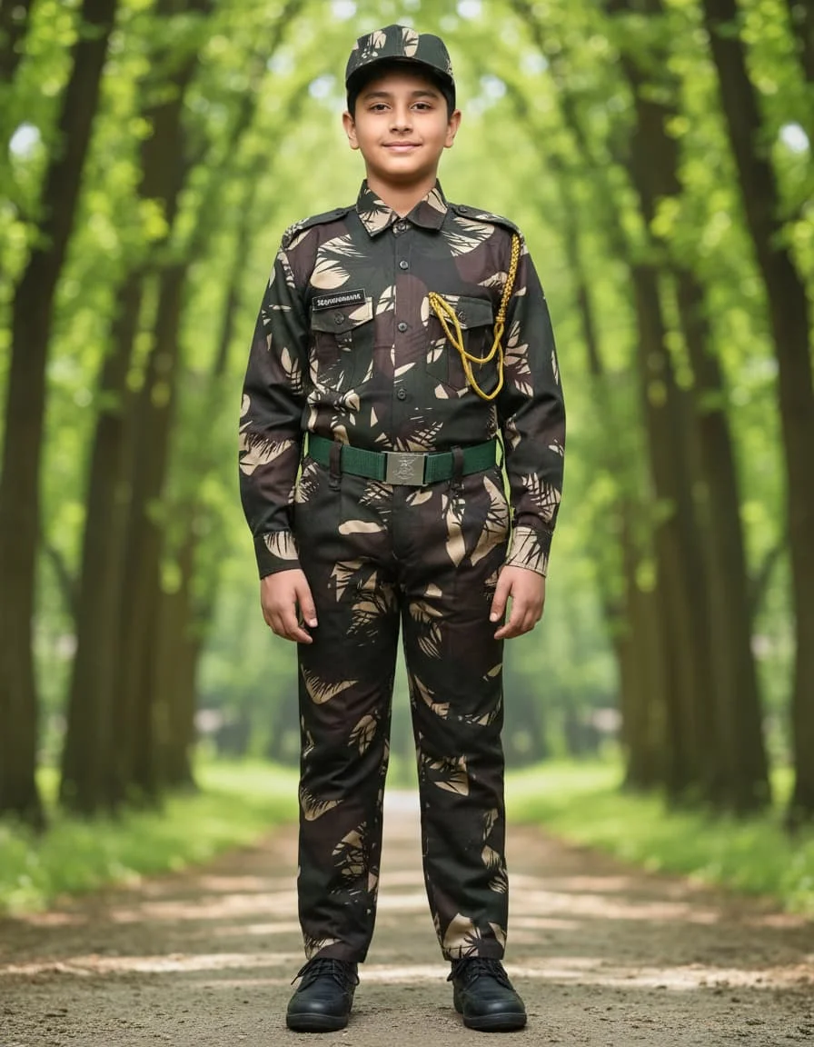Army Soldier Fancy Dress Costume