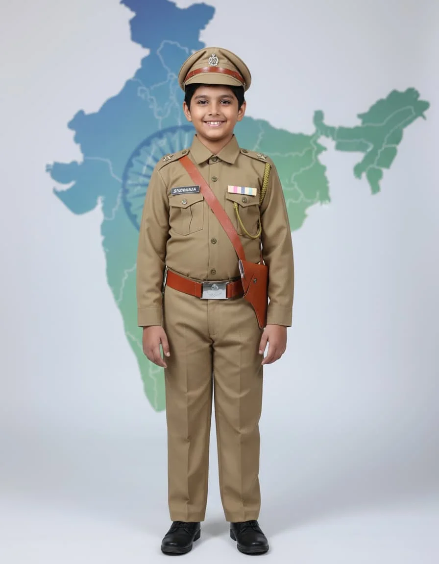 Police Officer Fancy Dress Costume