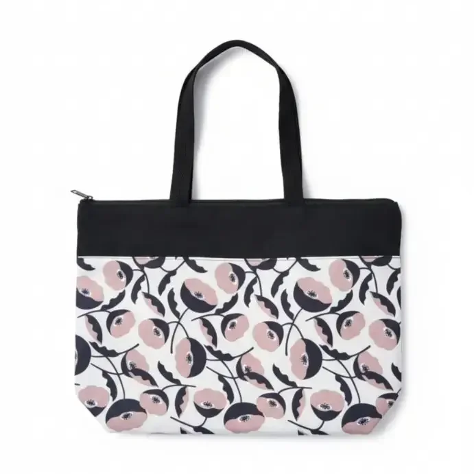 Canvas Tote bag beige 3