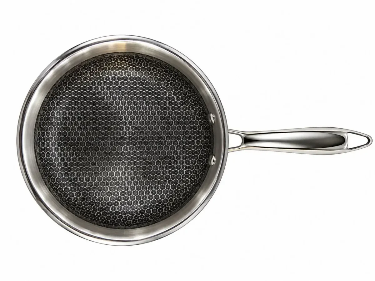 Tri-ply honeycomb frying pan 28cm 2