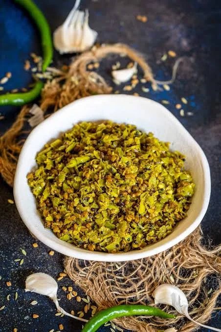 Hari Mirch Kutta Aachar