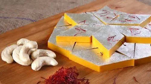 Badam Kesar Katli