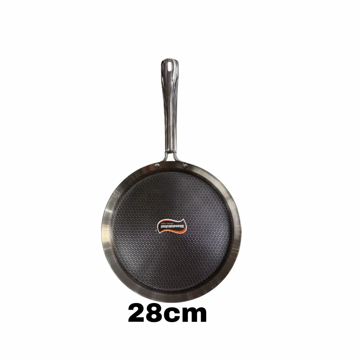 28cm honeycomb tava with steel handle 2