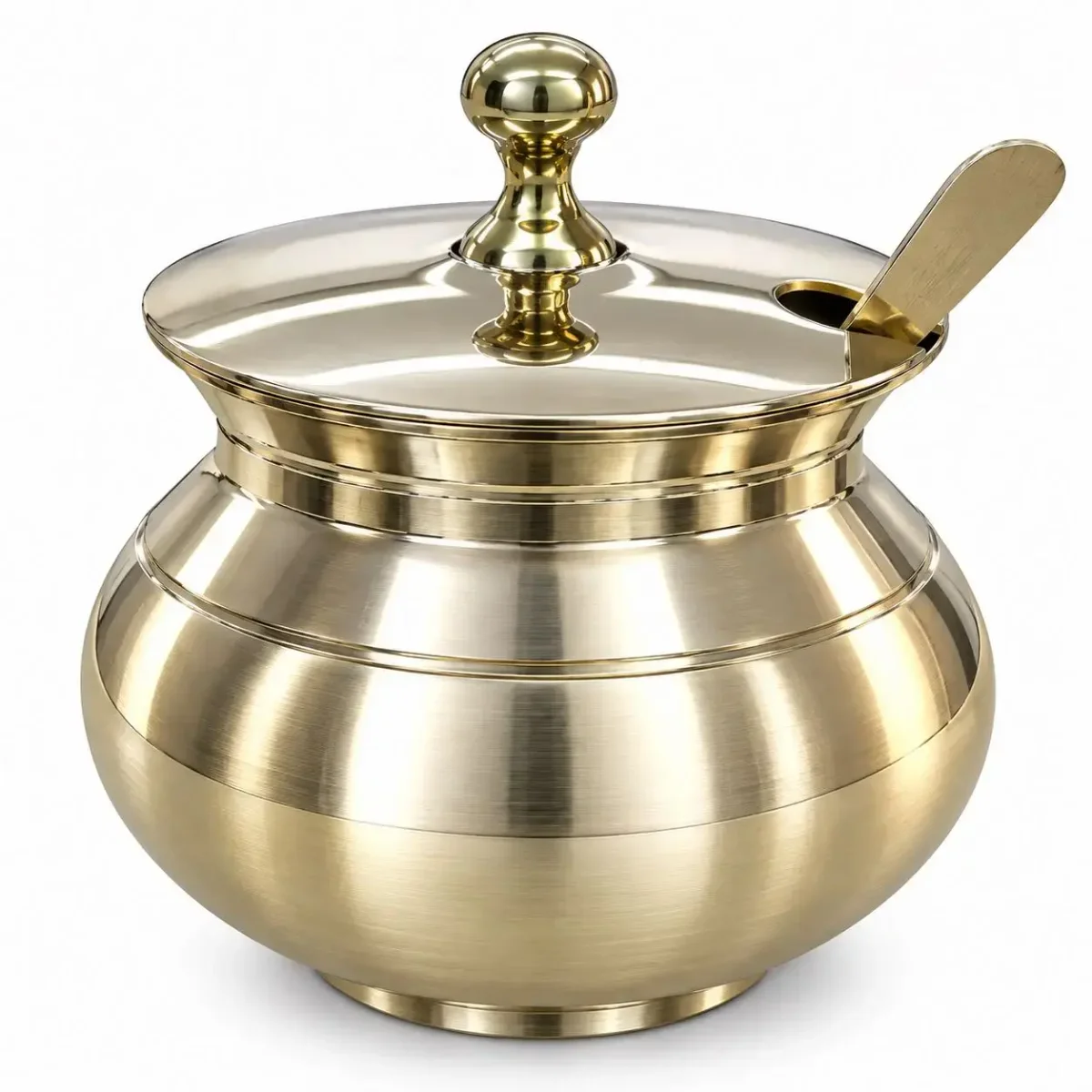 Pure brass rajwadi Ghee pot 400ml
