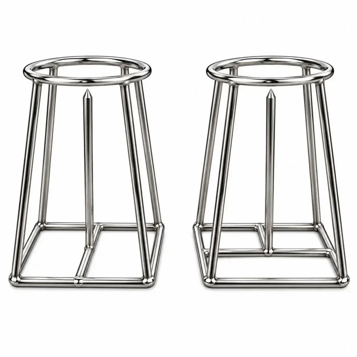 Stainless steel banana plant stand heavy 2