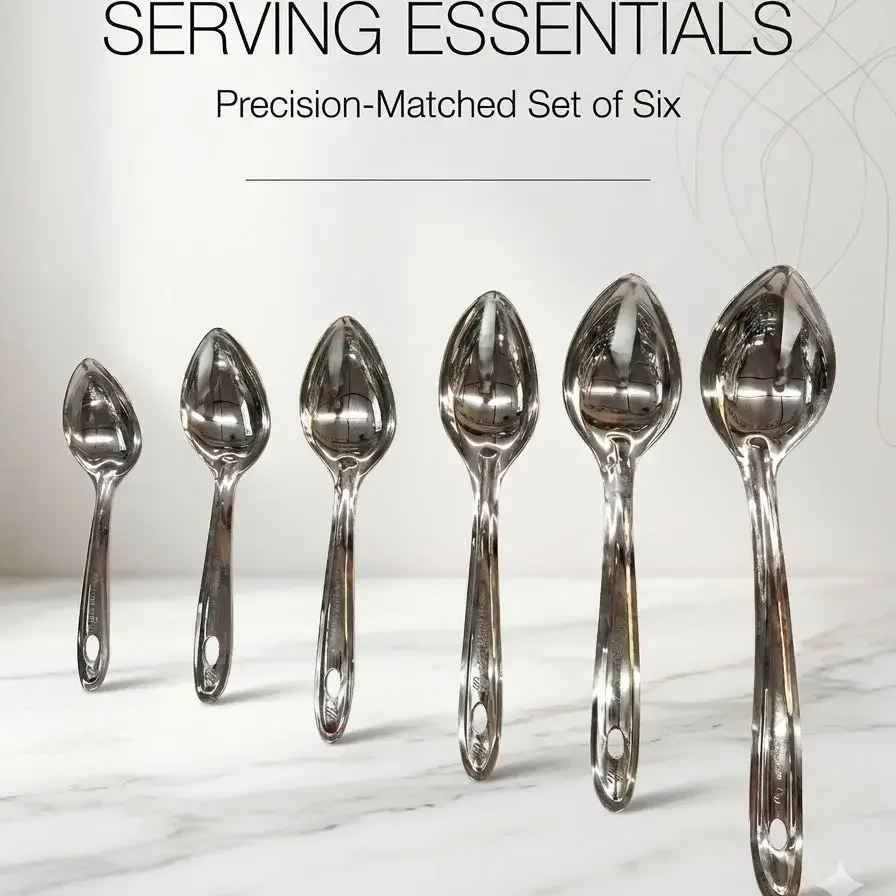 6 pc Serving ladle set