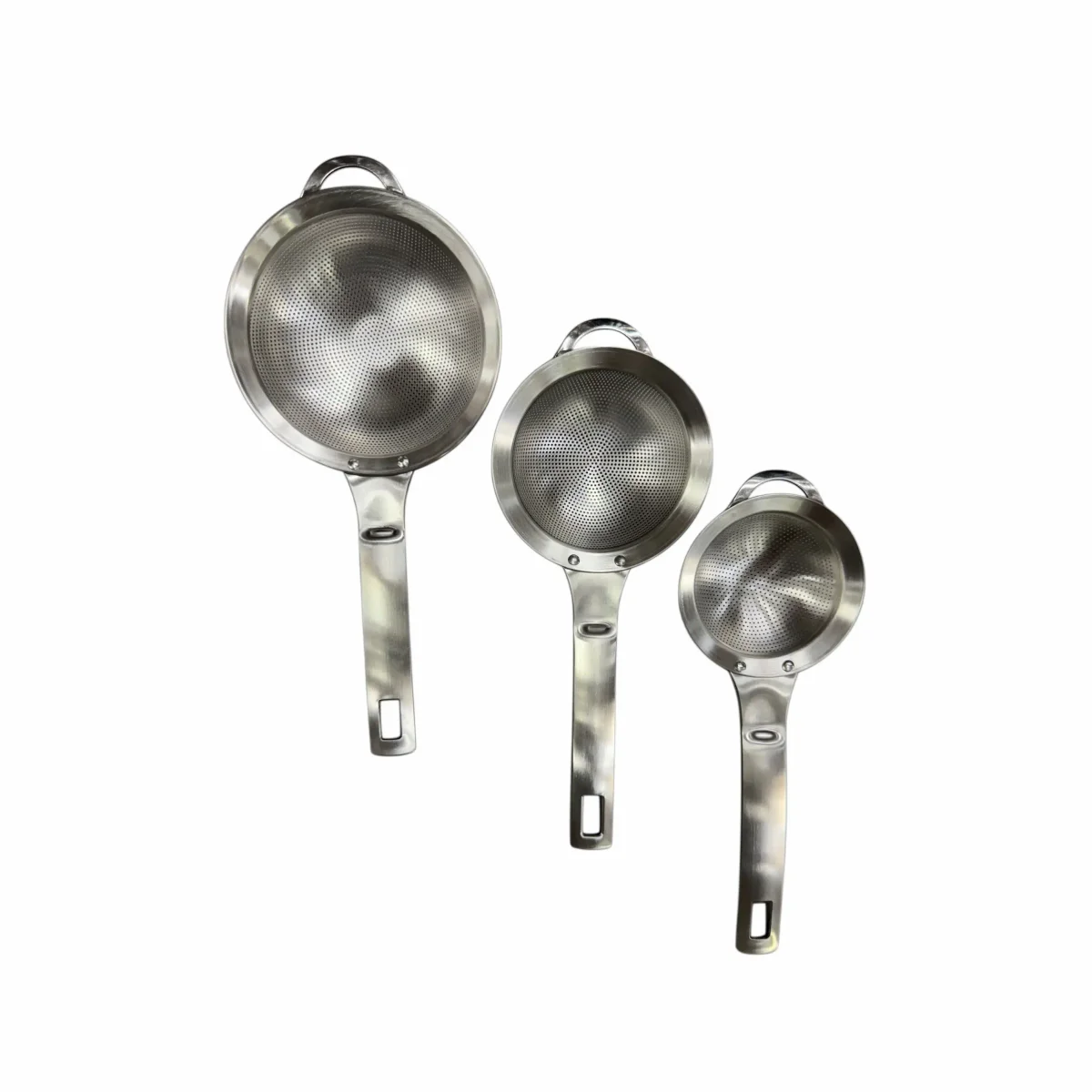 Stainless Steel tea and coffee strainer 3pc set