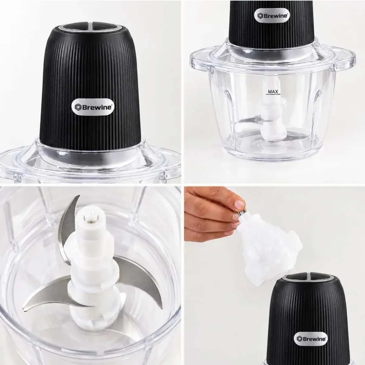 ELECTRIC CHOPPER  & GARLIC PEELER