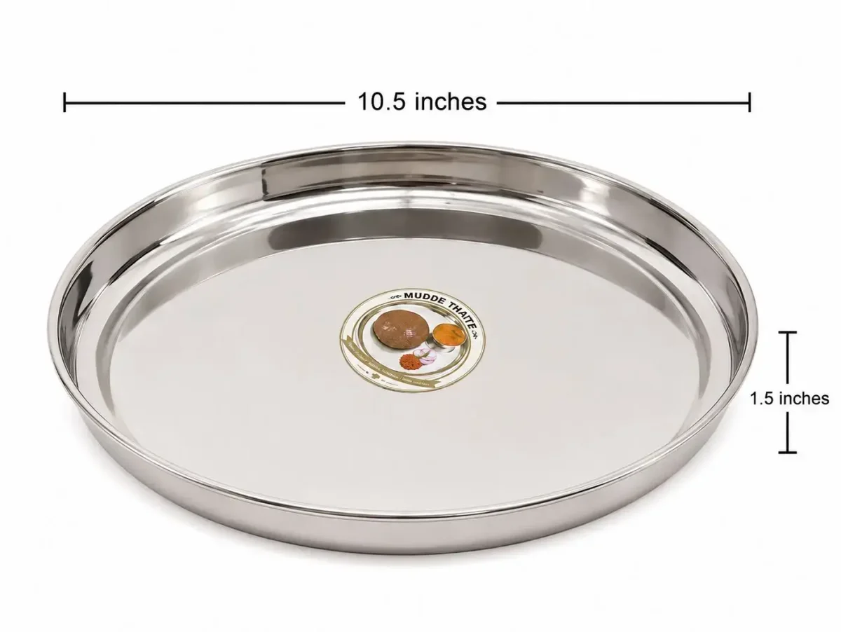 Steel mudde plate 10 inches pack of 6pc