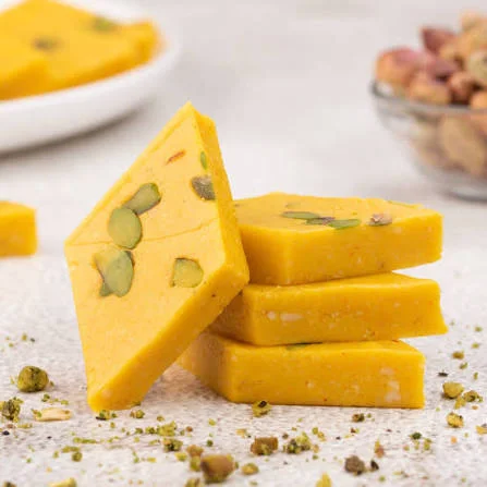 Kaju Kesar Katli