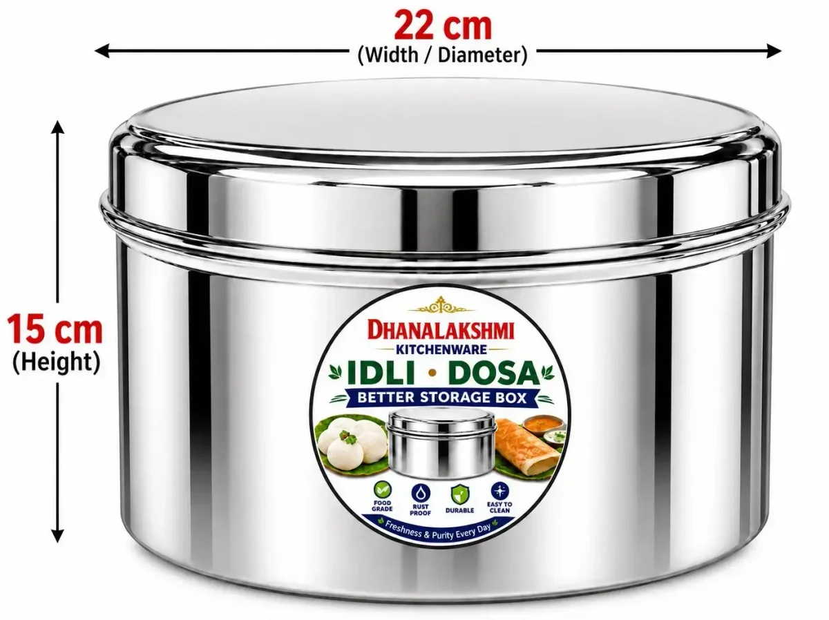 Idli dosa better storage box no18 4.5kg