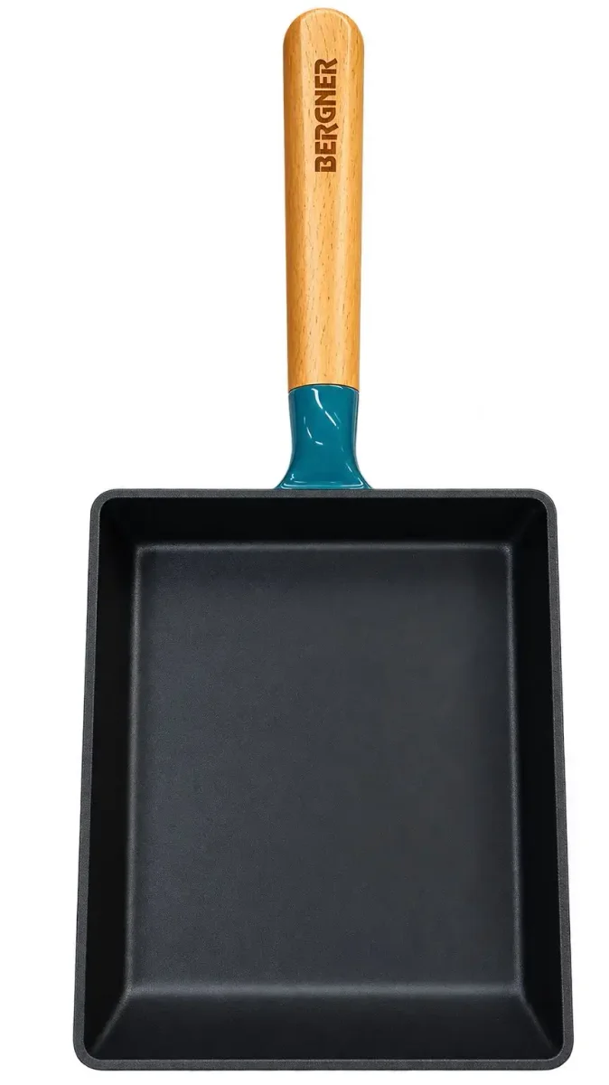 SQUARE PAN CAST IRON  HEAT RETENTION 2