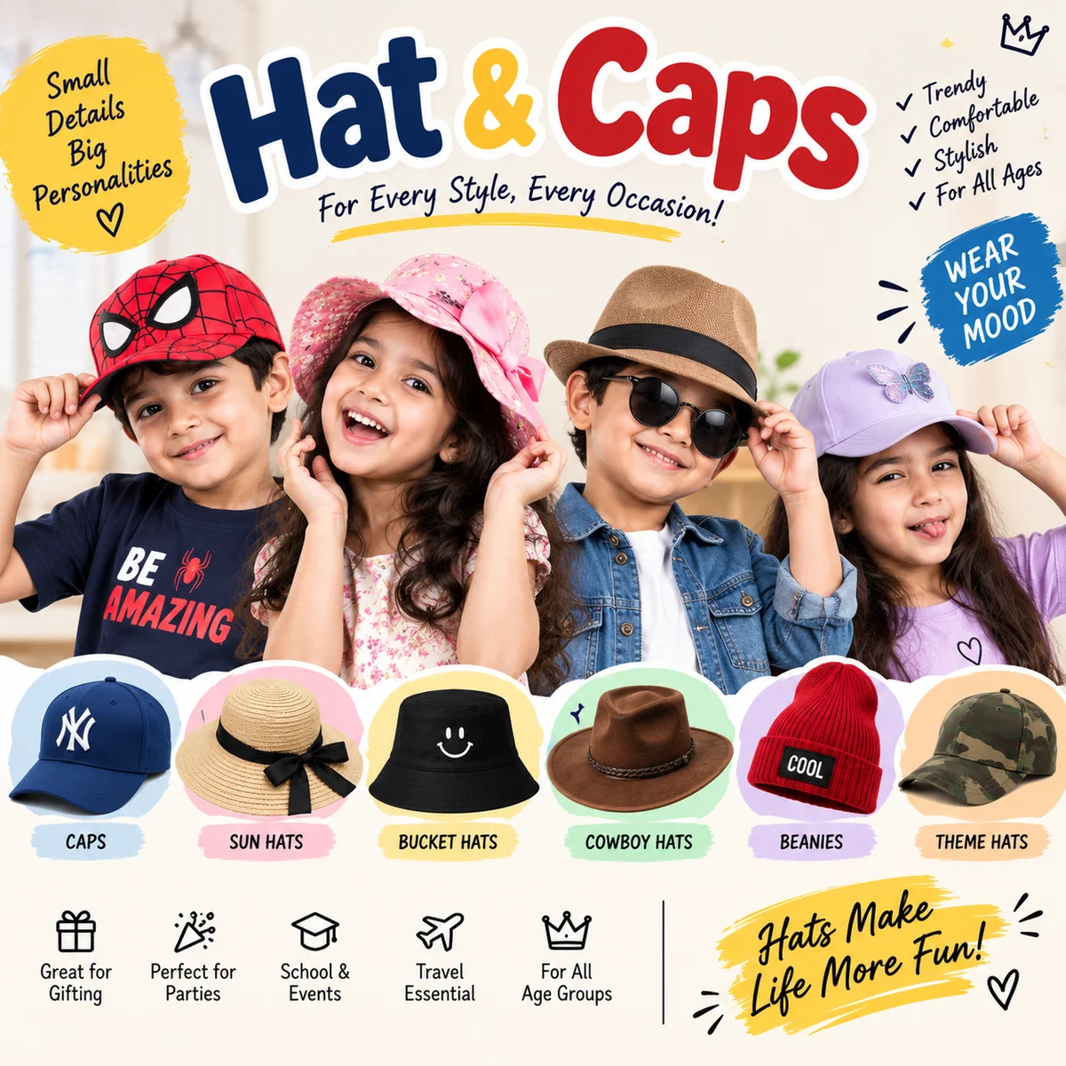 Hat and Caps